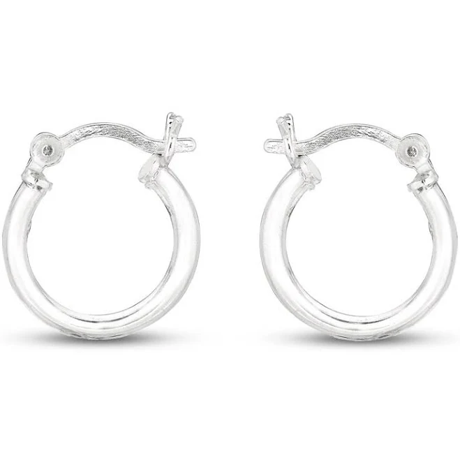 accessory Jared Sterling Silver Hoop Earrings Jared Jewelers $52