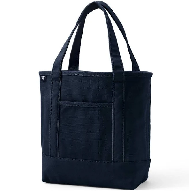 bag Lands' End Women's Medium 5 Pocket Open Top Canvas Tote Bag Lands' End $44.95