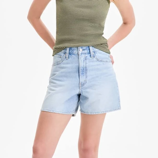 shorts Levi's Women's Cinch Mid-Thigh Shorts Macy's $45.47