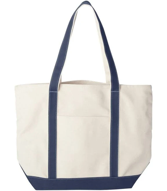 bag Liberty Bags 8872 Carmel Classic XL Cotton Canvas Tote BlankShirts.com $26