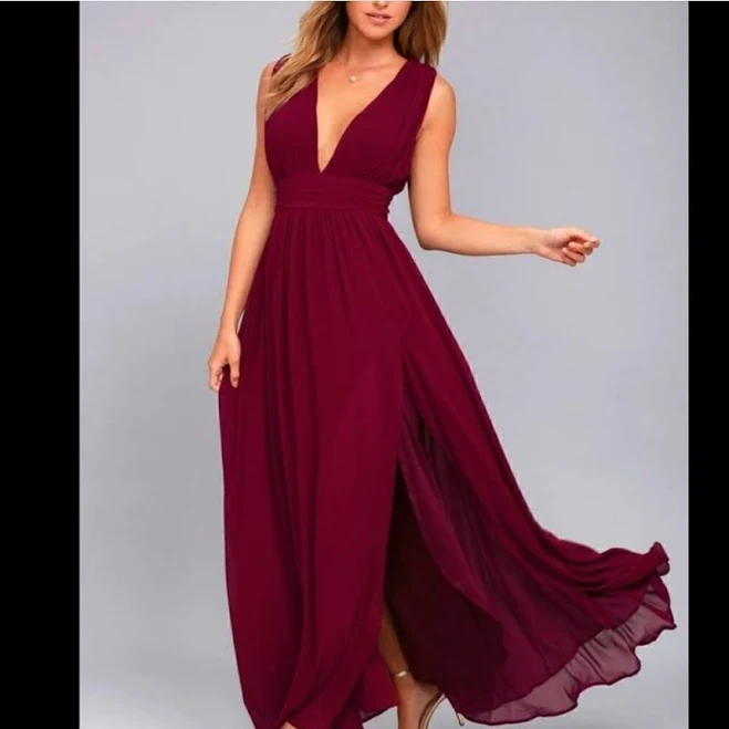 dress Lulus Exclusive Heavenly Hues Maxi Dress Poshmark $22