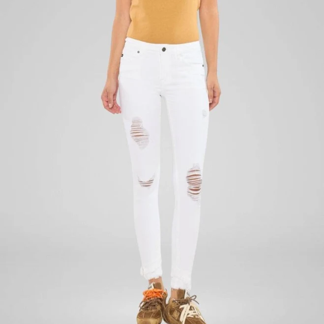 jeans Nala Mid Rise Ankle Skinny Official Kancan USA $65.95