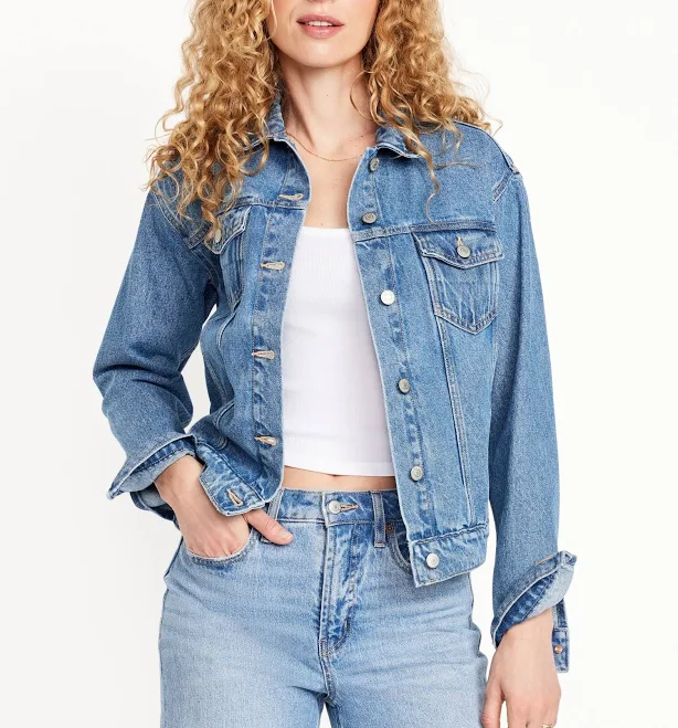 outerwear Old Navy Women's Classic Jean Jacket Old Navy $44.99