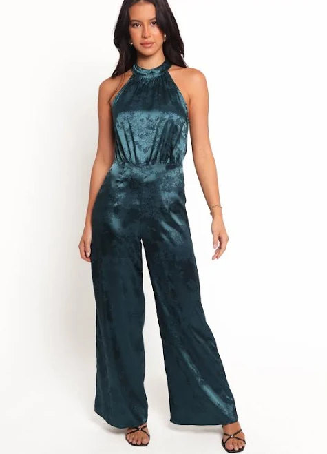 jumpsuit Petal & Pup Women's Shellbie Halter Wide Leg Jumpsuit Petal & Pup USA $53.97