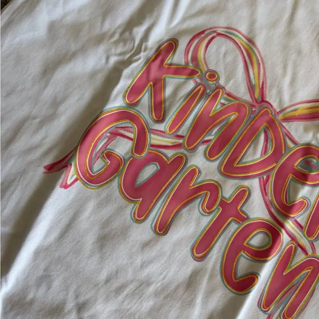top Pink and Yellow Graphic T-Shirt Poshmark $22