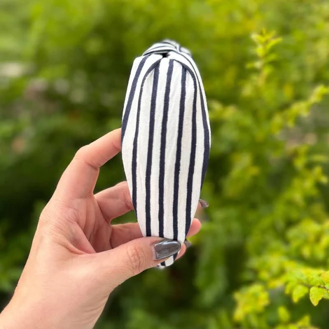 accessory Rifle Paper Company Stripe Headband Etsy - Seller $25