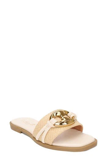shoes Seven7 Women's Raffia Flat Sandals Nordstrom Rack $24.97