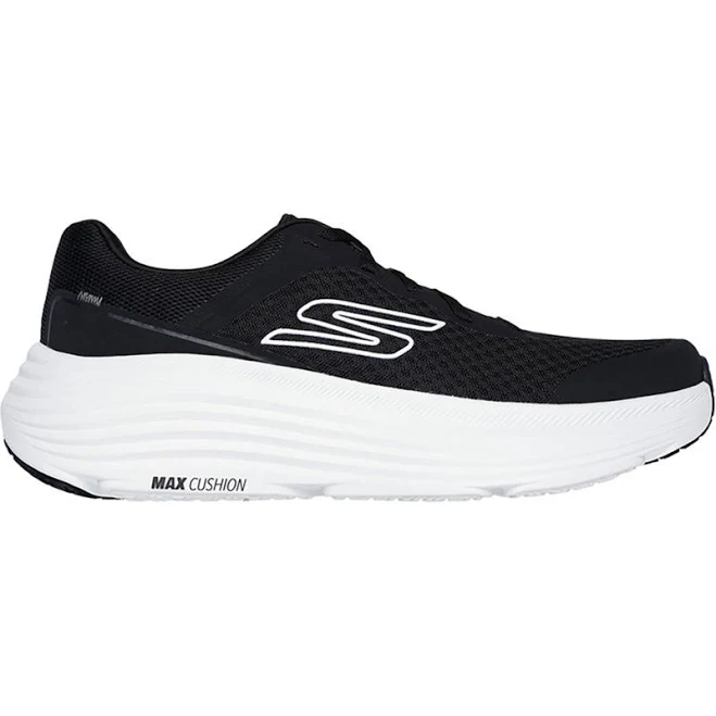 shoes SKECHERS Men's Max Cushioning Endeavour Shoes Black/White - Men's Walking at Academy Sports Academy Sports + Outdoors $34.98
