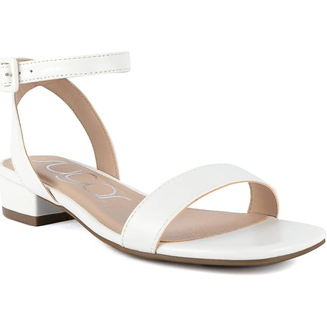 shoes Sugar, sugar Women's Umpire Ankle Strap Block Heel Sandals Macy's $27.44
