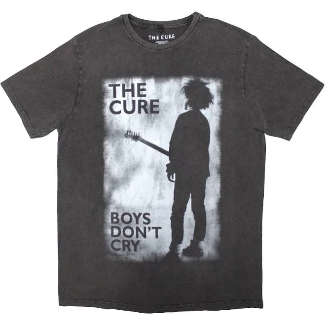 top The Cure Boys Don't Cry Limited Edition T-Shirt Spiral USA $24.99