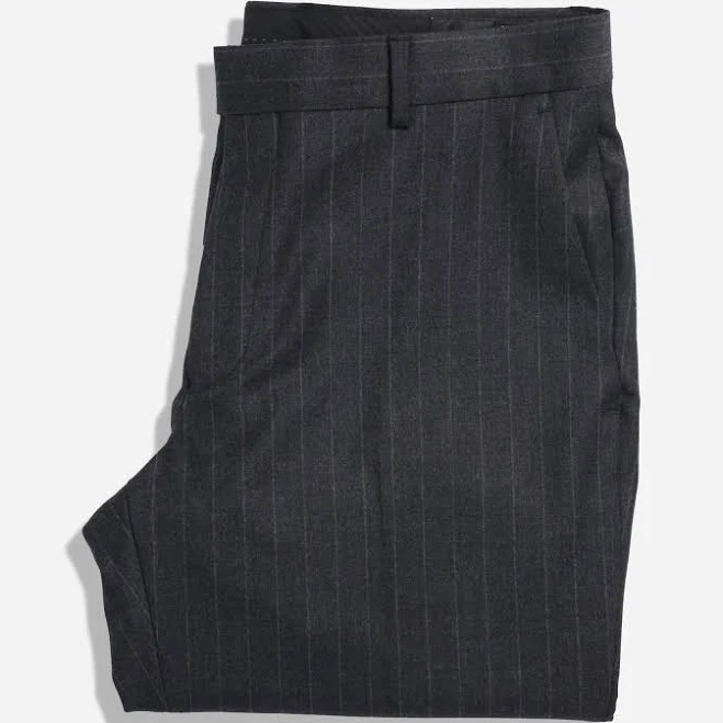pants The Tie Bar Men's Lakeshore Wool Striped Pants The Tie Bar $128