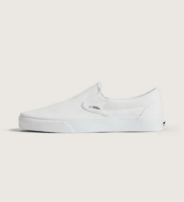shoes Vans Classic Slip-On Shoes (True White) - 4.0 Boys / 5.5 Women Vans $60