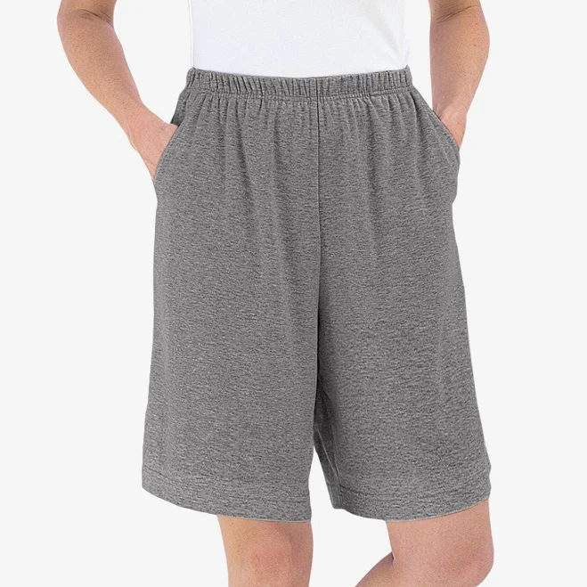shorts Woman Within Plus Size 7-Day Knit Short Woman Within $13.99