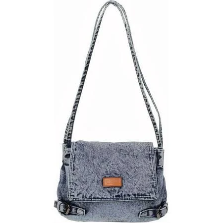 bag Women's Denim Crossbody Bag with Adjustable Strap Walmart - esunarty Direct $22.99