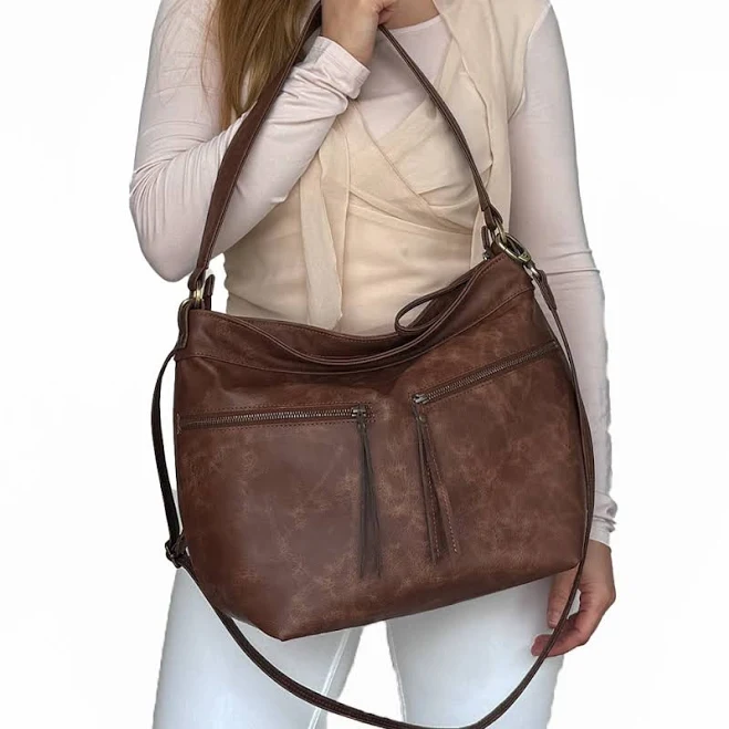 bag Women's Leather Slouchy Hobo Bag Etsy - Laroll $184.58