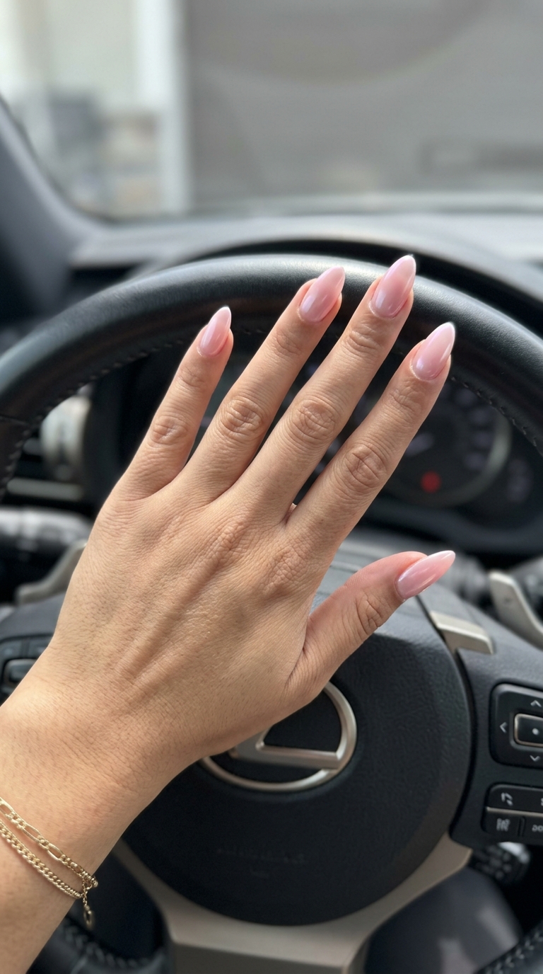 Trending Summer Nails 2026: Butter Yellow Aura Gradient Butter Yellow Aura Gradient nails for summer 2026: soft diffused yellow for festivals.