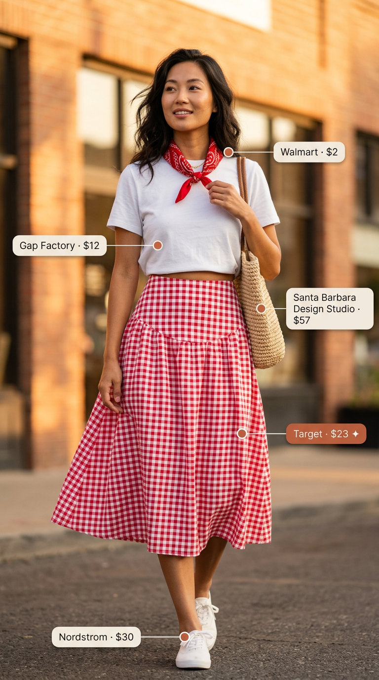 What to Wear with Checkered Skirt Summer 2026: 28 Chic Outfit Ideas You'll Love