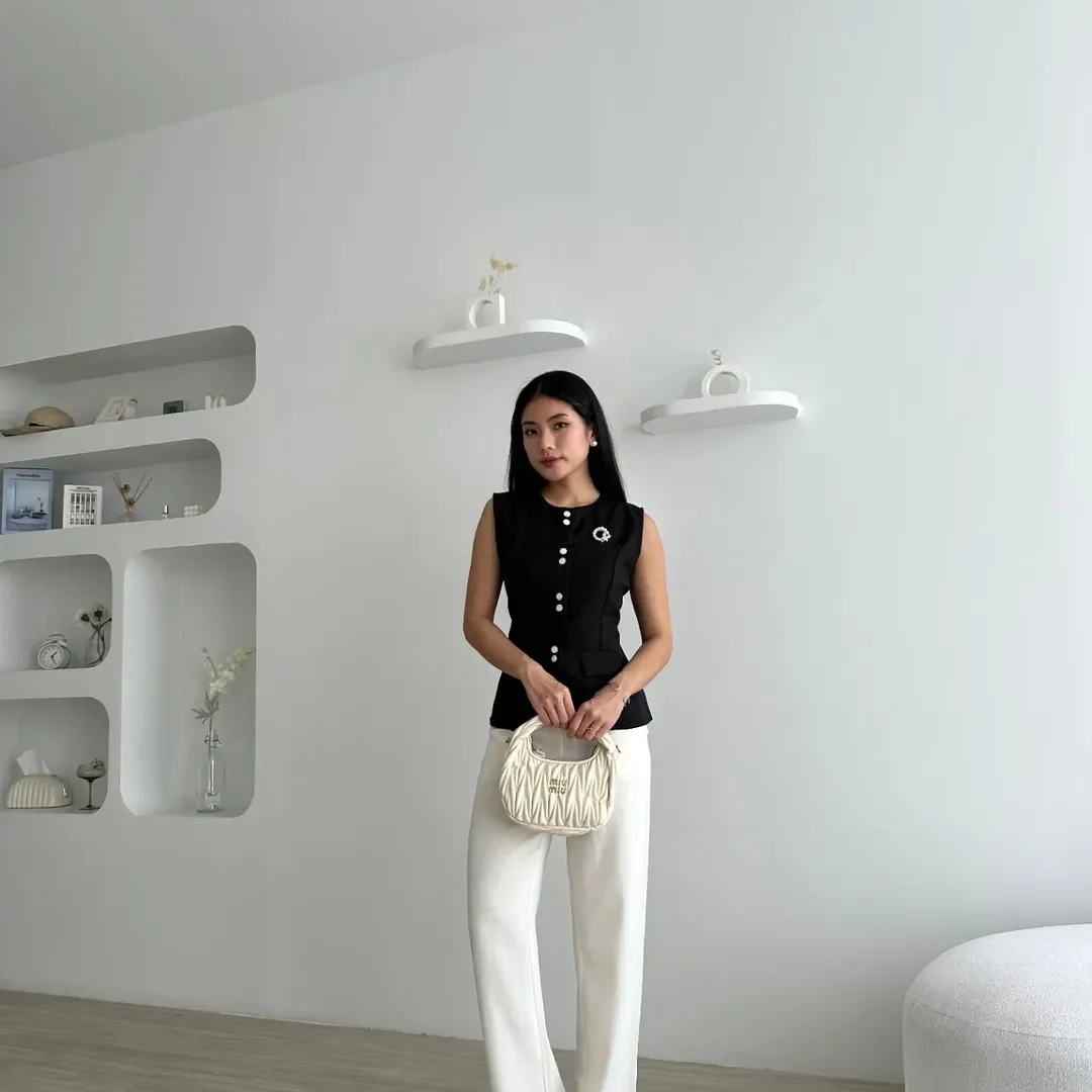 all pants outfits for women 2026 Black and White Minimalism That Always Works