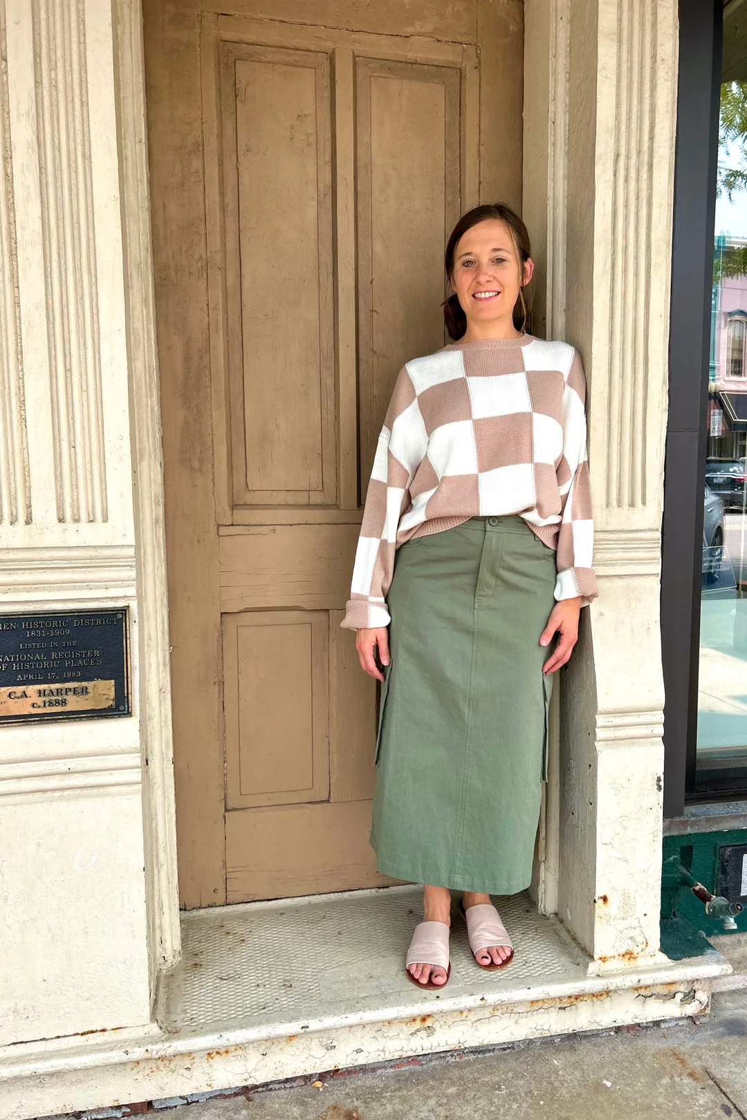 back to school outfits 2026 Soft Earth Tones And Midi Skirts For Everyday Elegance