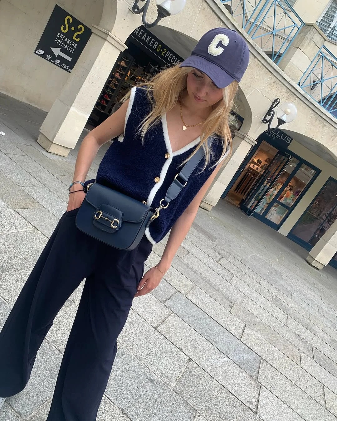 back to school outfits 2026 Modern Navy Layers With European Campus Energy