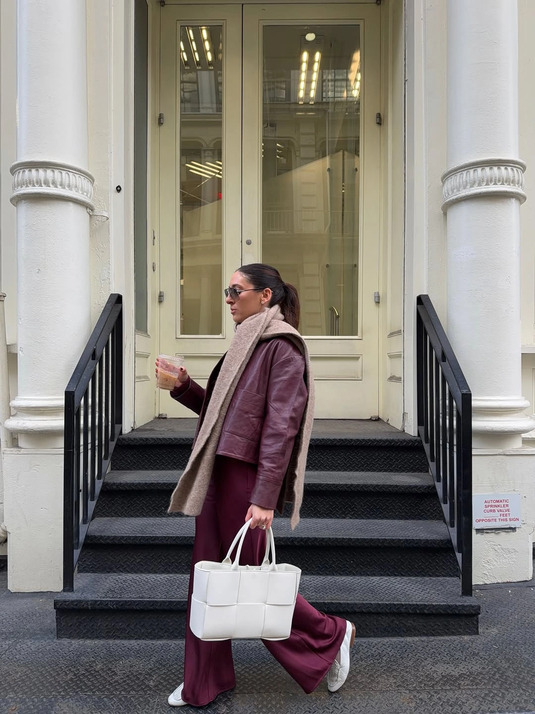 cozy & chic autumn outfits for women 2026 Burgundy Layers That Make Everyday Comfort Look Luxurious