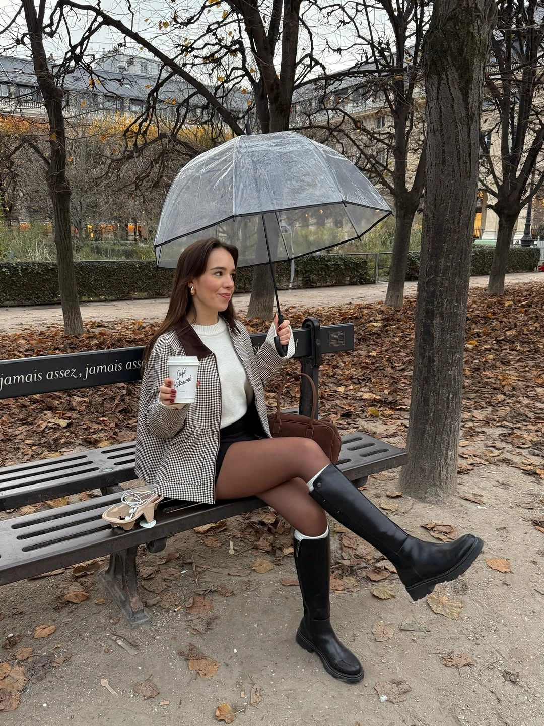 cozy & chic autumn outfits for women 2026 Classic Rainy Day Styling With Timeless Riding Boots