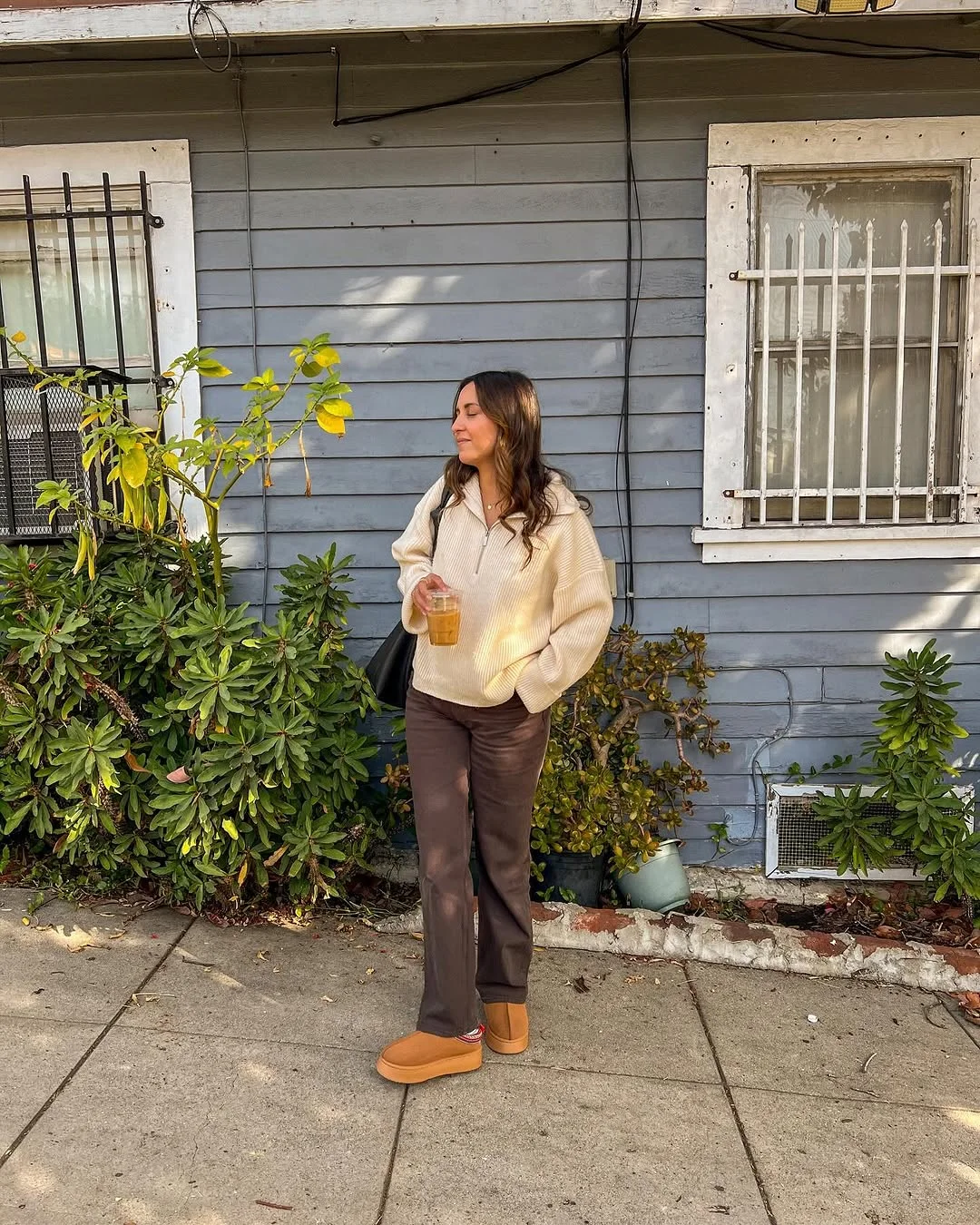cute fall outfits docs 2026 Cozy Cream Knits and Chocolate Browns Capture Everything I Love About Fall
