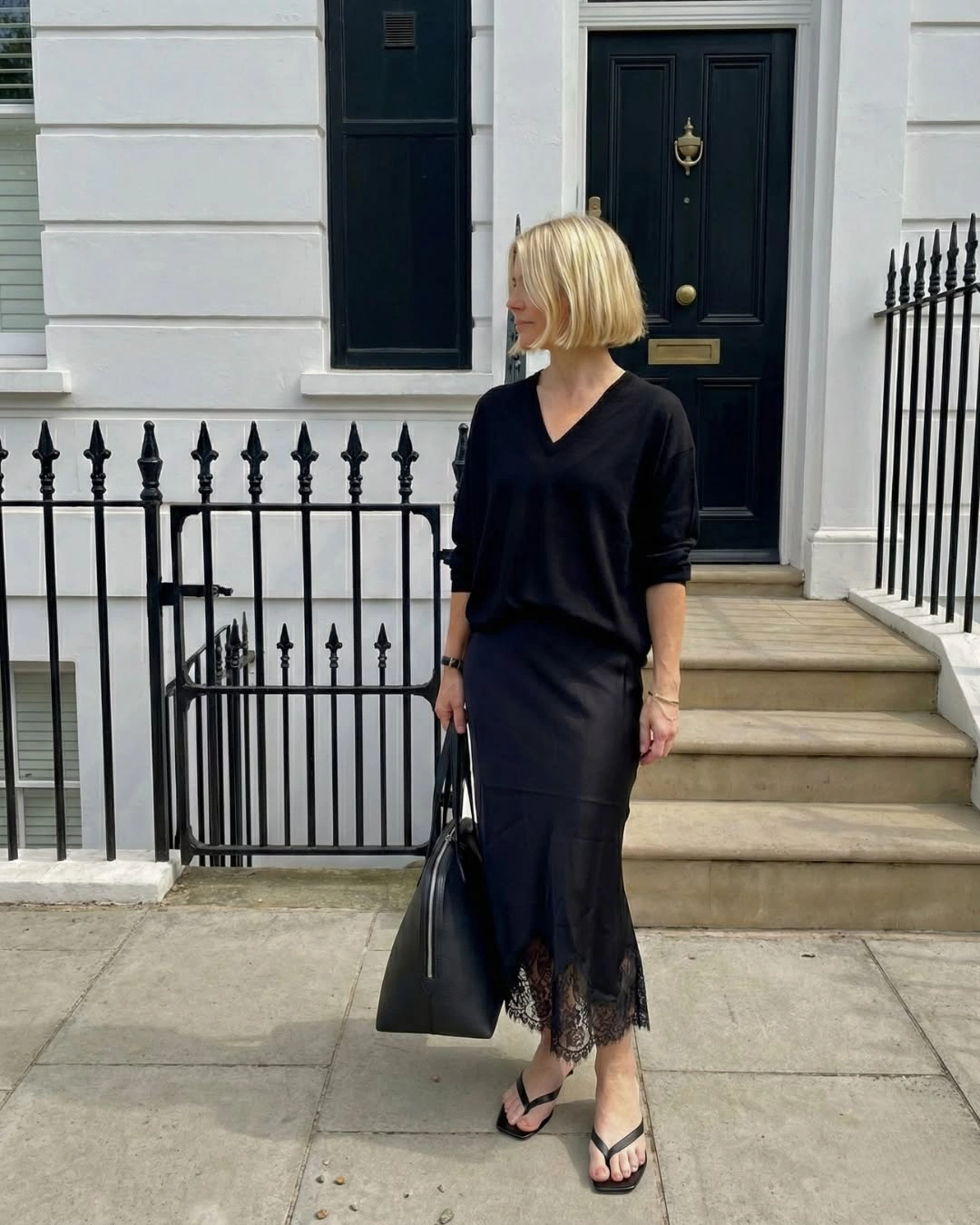 early fall outfits 2026 Soft Black Layers With Quiet Feminine Elegance