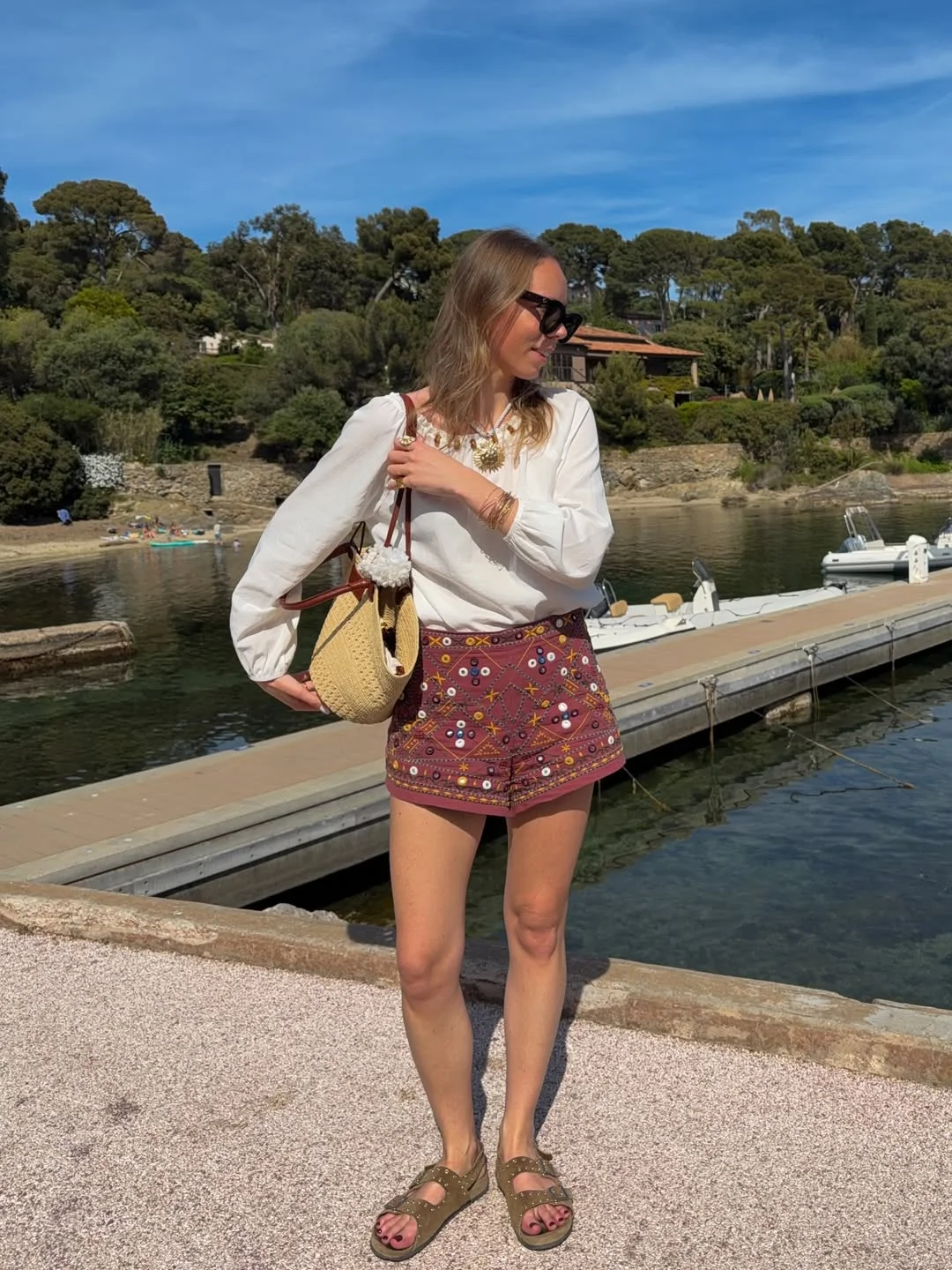 Early fall outfits ideas 2026 Boho Shorts And Coastal Late Summer Styling