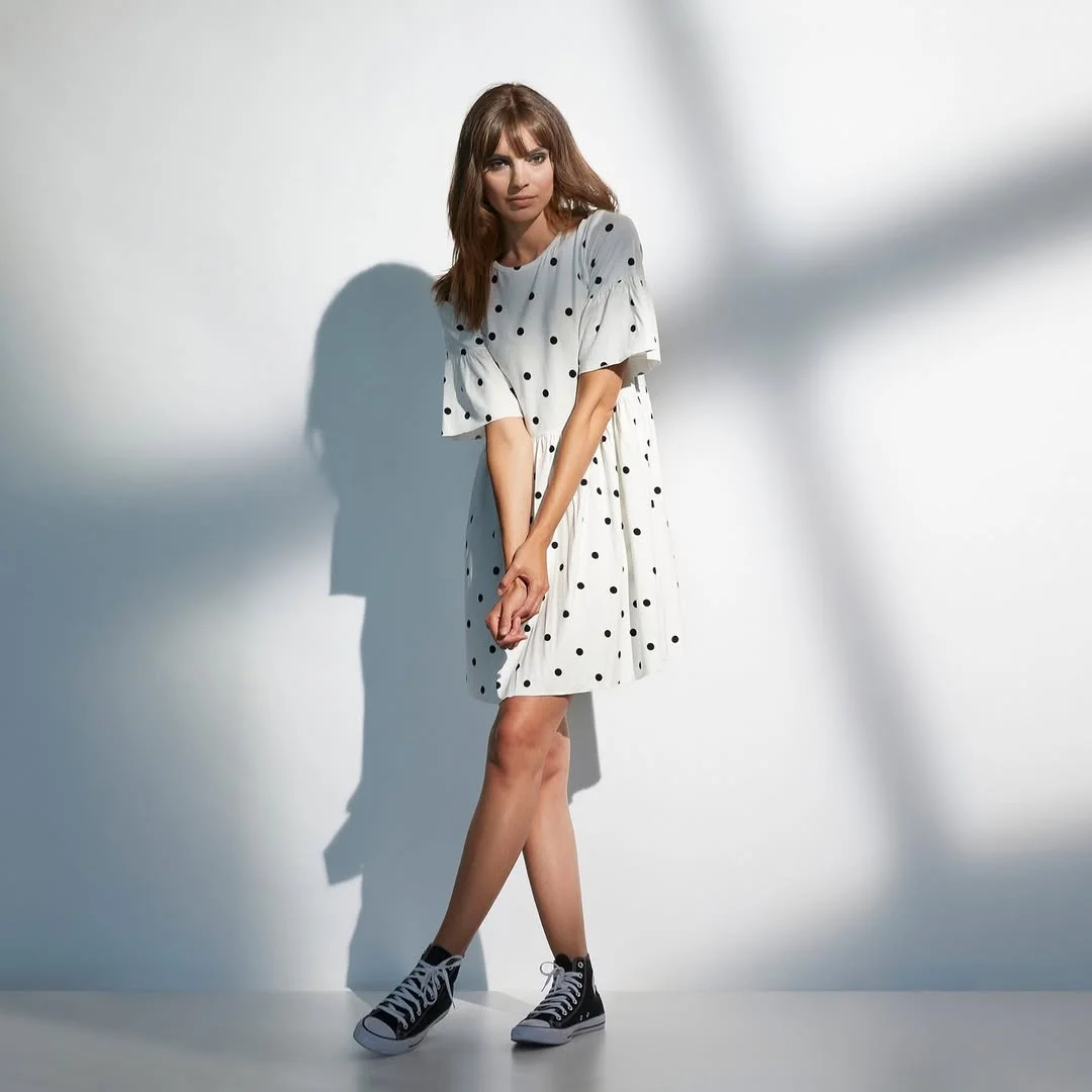 early summer outfits 2026 Polka Dot Mini Dresses With Timeless School Girl Cool