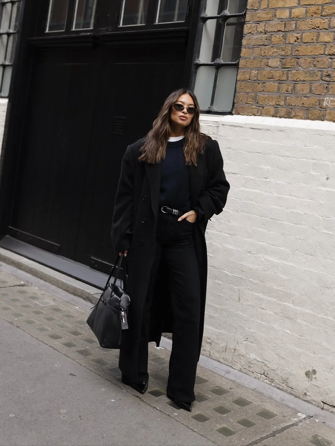 elegant fall office outfits 2026 The All Black Power Dressing Approach