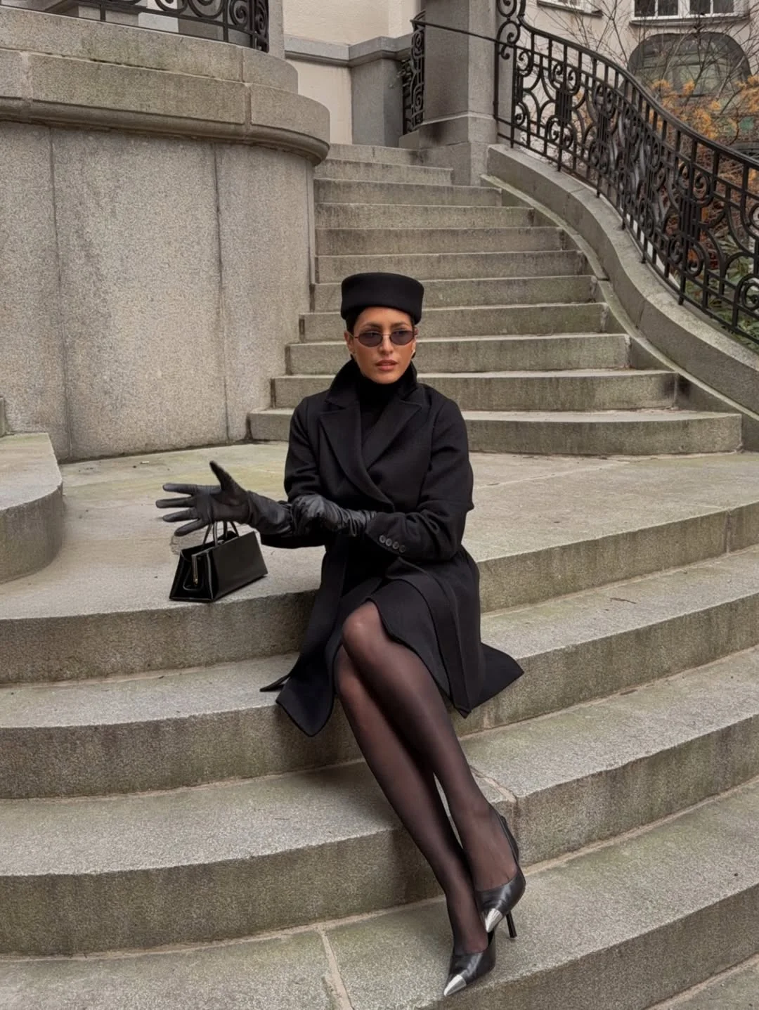 elegant fall office outfits 2026 The All Black Statement Look for Powerful Fall Days