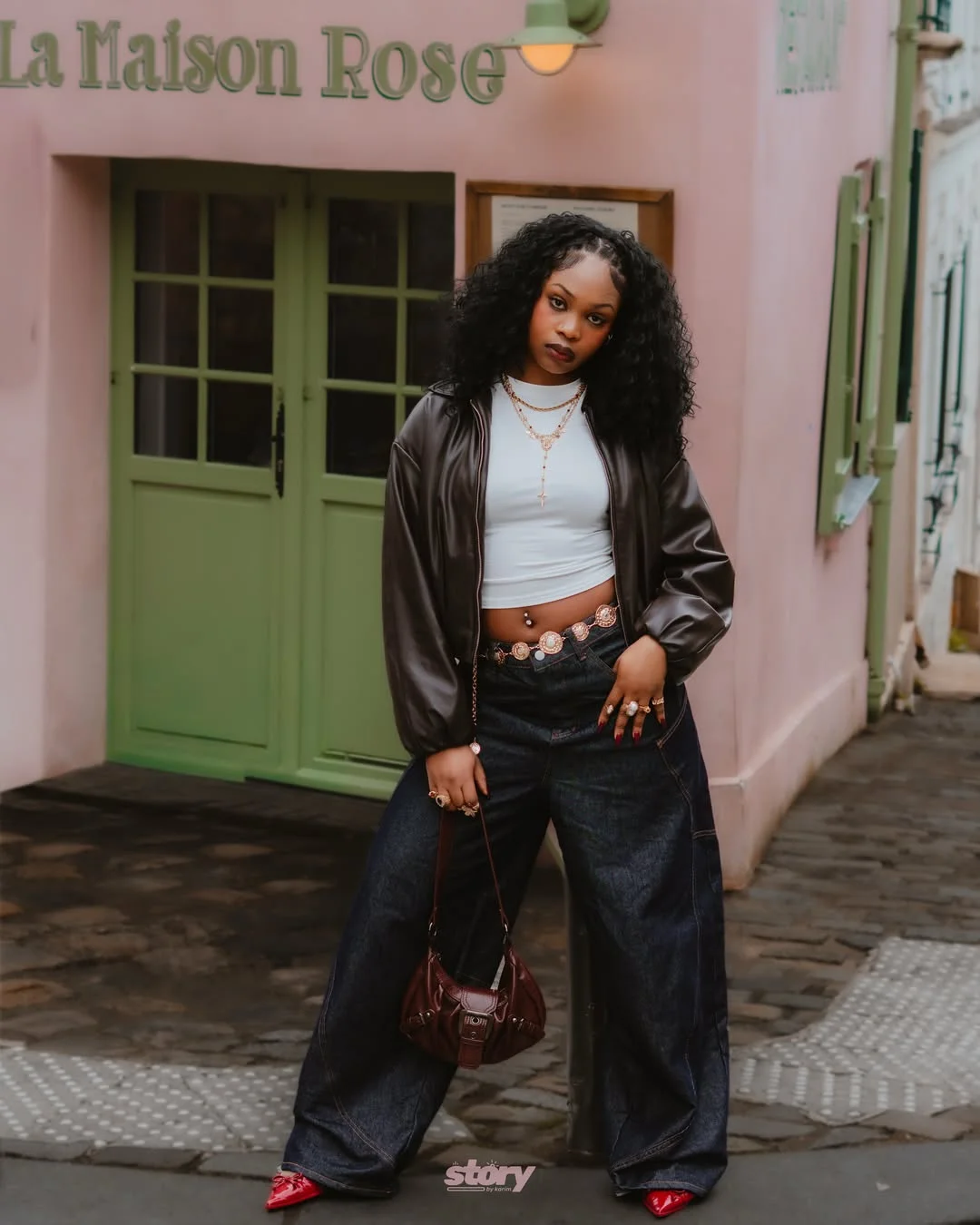 fall 2026 outfits for black women Streetwear Denim with a Feminine Twist