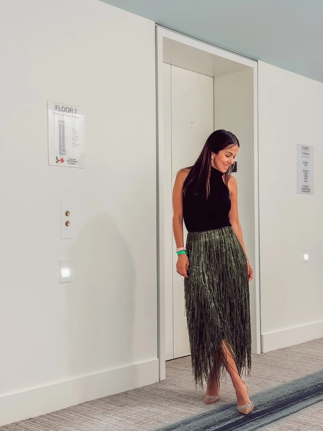 fall date night outfits 2026 Metallic Fringe Adds Movement to Every Celebration