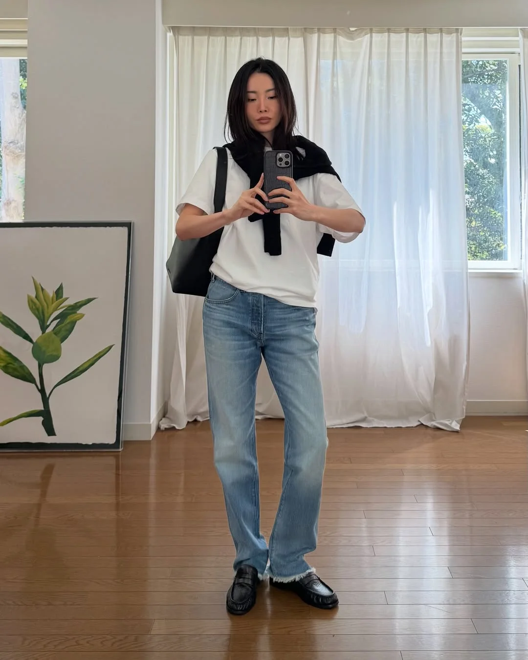 fall denim outfits for women 2026 Minimalist Denim And Loafers Are Quietly Dominating Pinterest