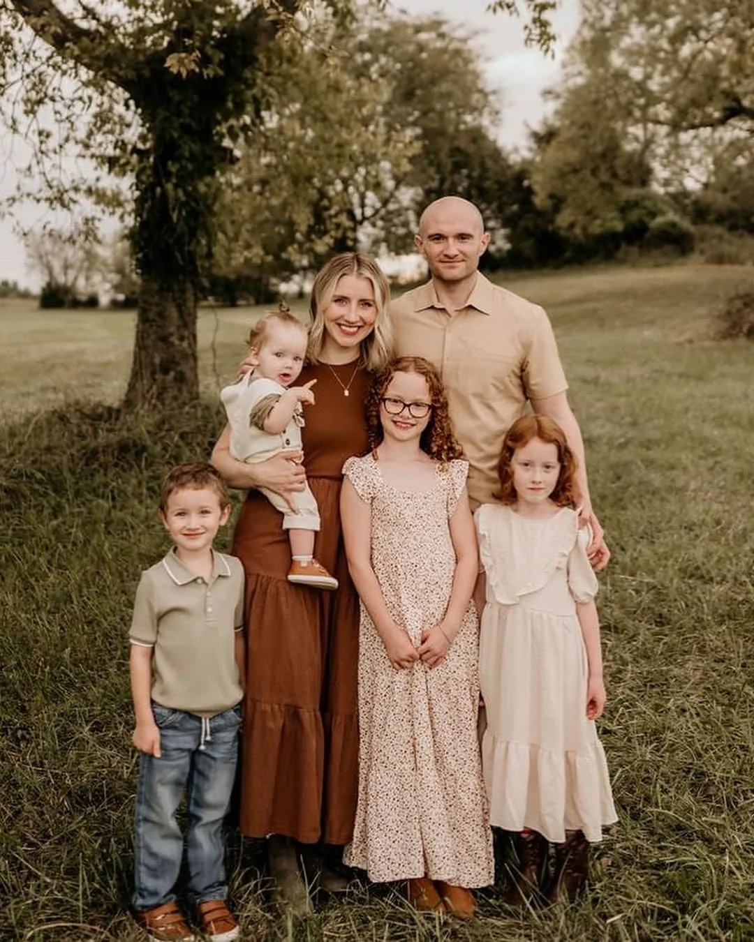fall family picture outfits 2026 Brown and Cream Family Styling That Never Goes Out of Fashion
