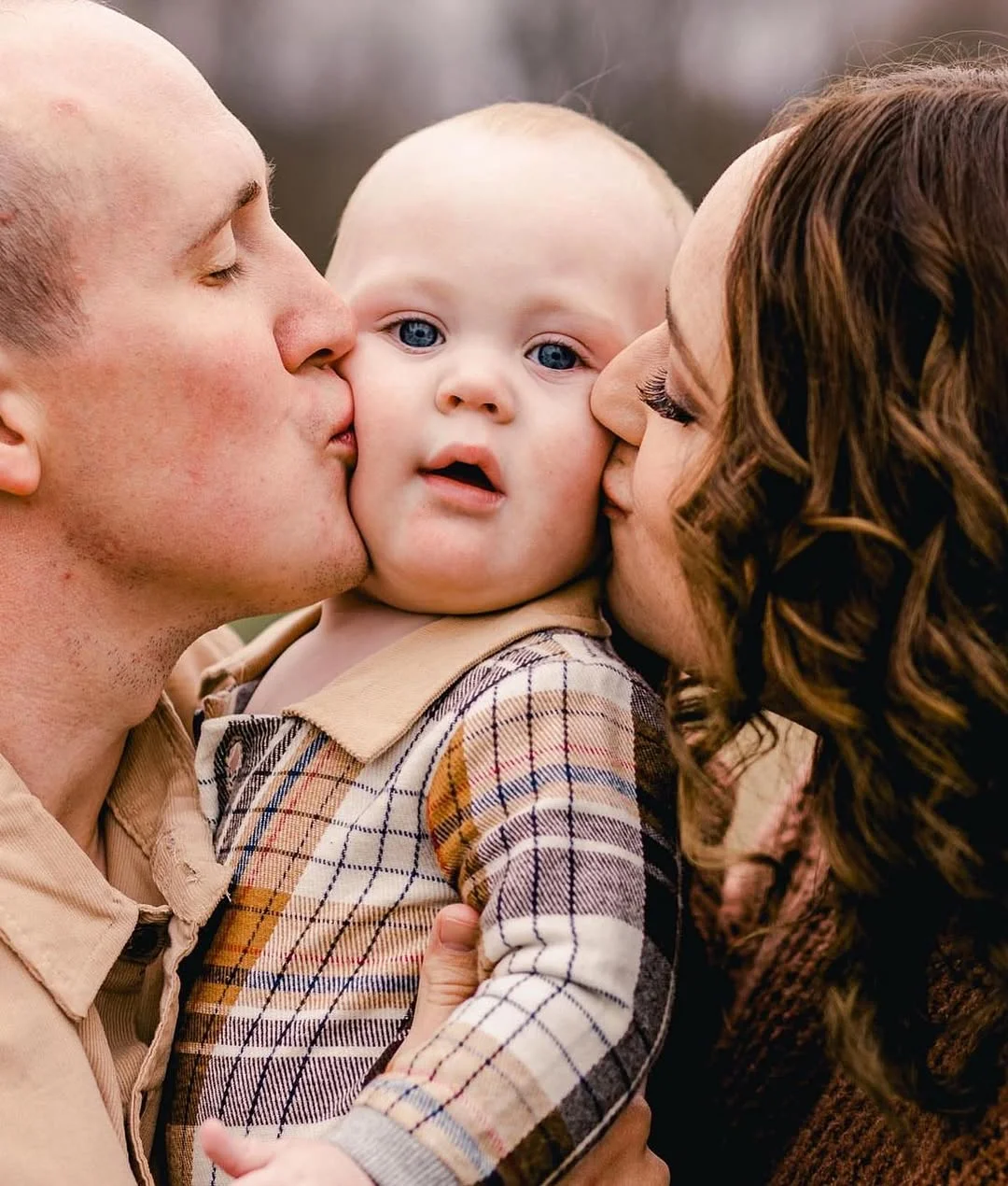 fall family picture outfits 2026 Plaid Accents That Feel Cozy and Traditional