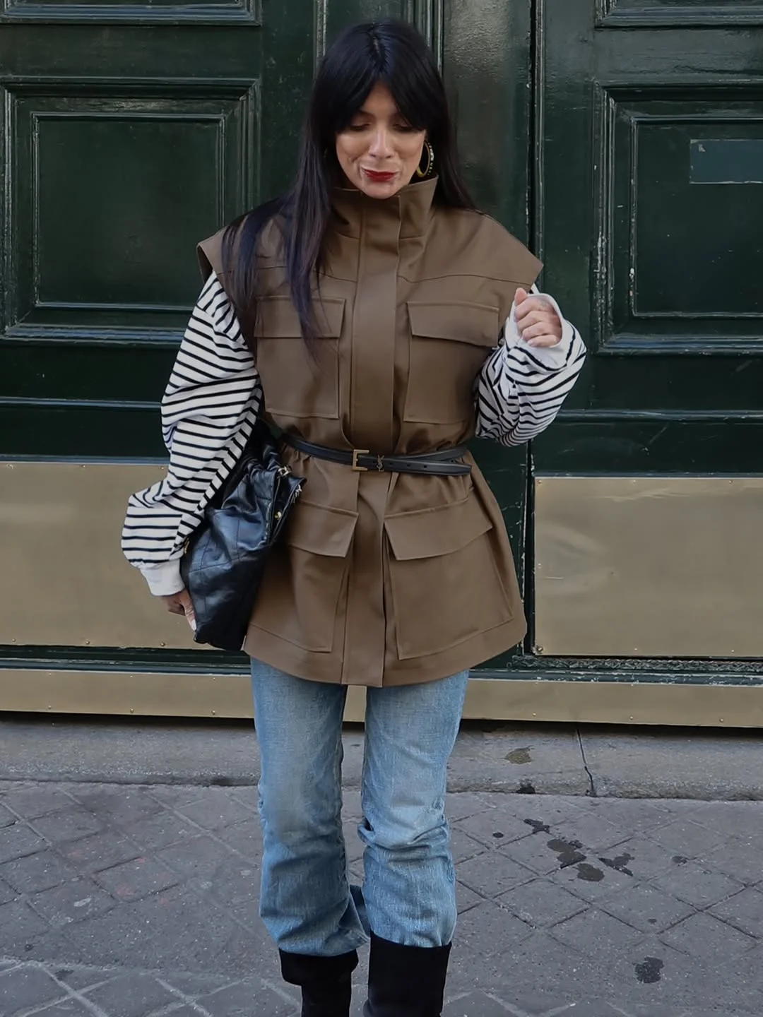 fall fashion women over 40 2026 Utility-Inspired Layering With Modern Edge