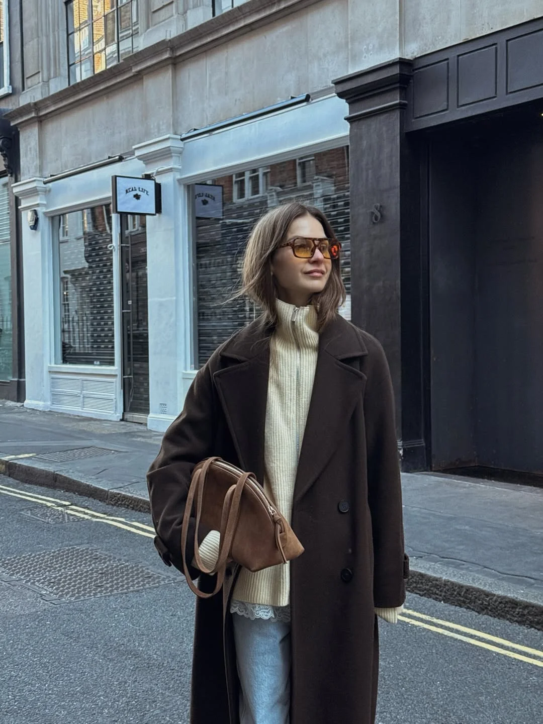 fall fashion inspiration 2026 Soft Cream Knits And Long Coats For European Autumn Days