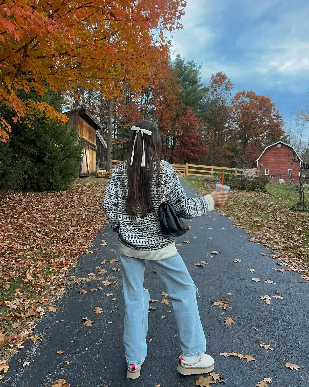 fall fashion outfits 2026 Cozy Nordic Knits Meet Relaxed Denim