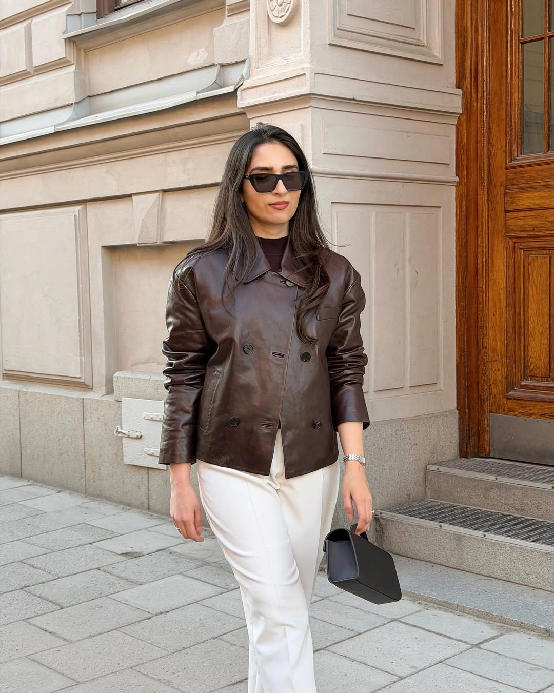fall going out outfits 2026 Chocolate Leather Is the Quiet Luxury Trend Worth Keeping
