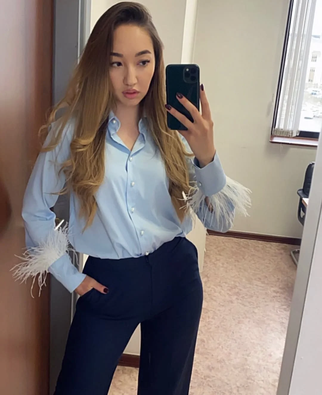 fall office outfits for women 2026 Statement Sleeves That Elevate Office Basics
