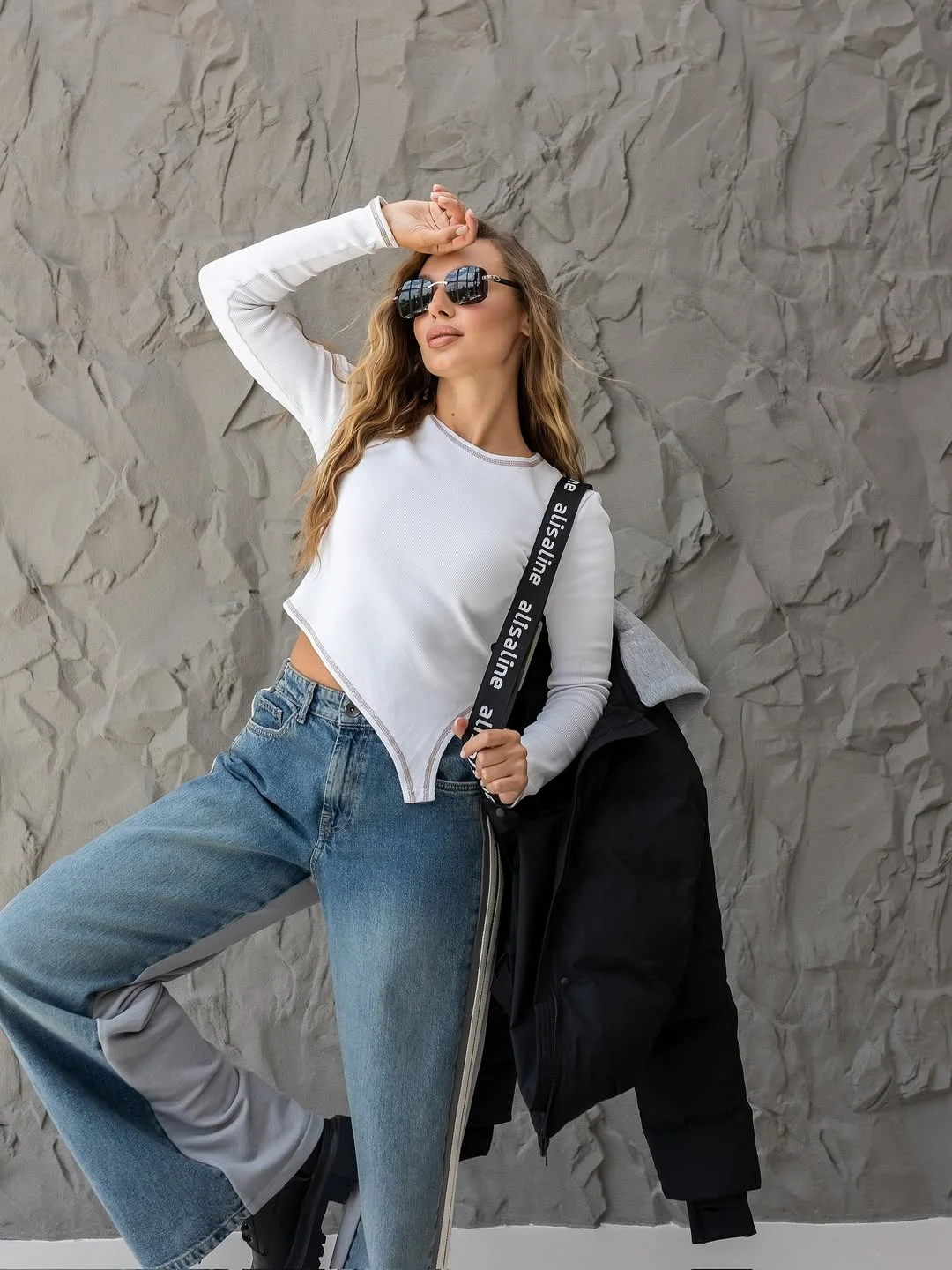 fall outfits for big busted women 2026 Sporty Basics That Create a Balanced Silhouette