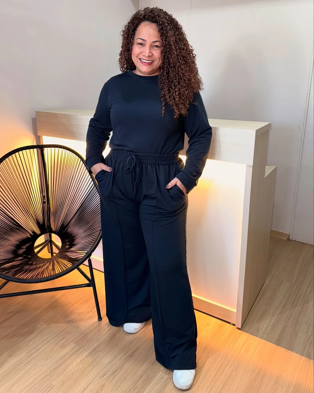 fall outfits for plus size women The Relaxed Matching Set That Redefines Casual Comfort