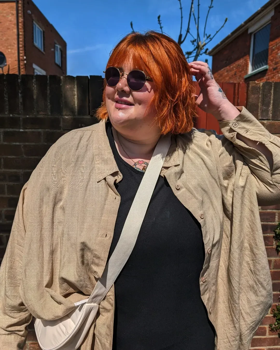 fall outfits for plus size women The Oversized Shirt Layer That Always Looks Effortlessly Cool