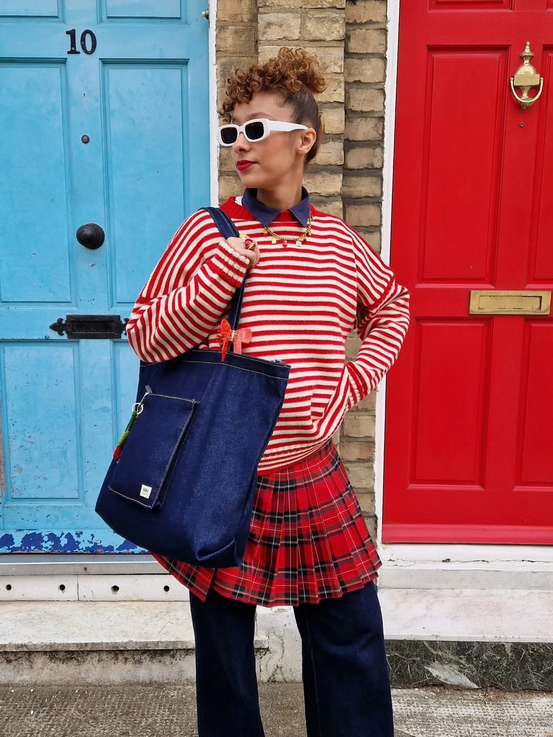 fall outfits for women in 30s style 2026 Preppy Plaids and Stripes with Contemporary Street Energy