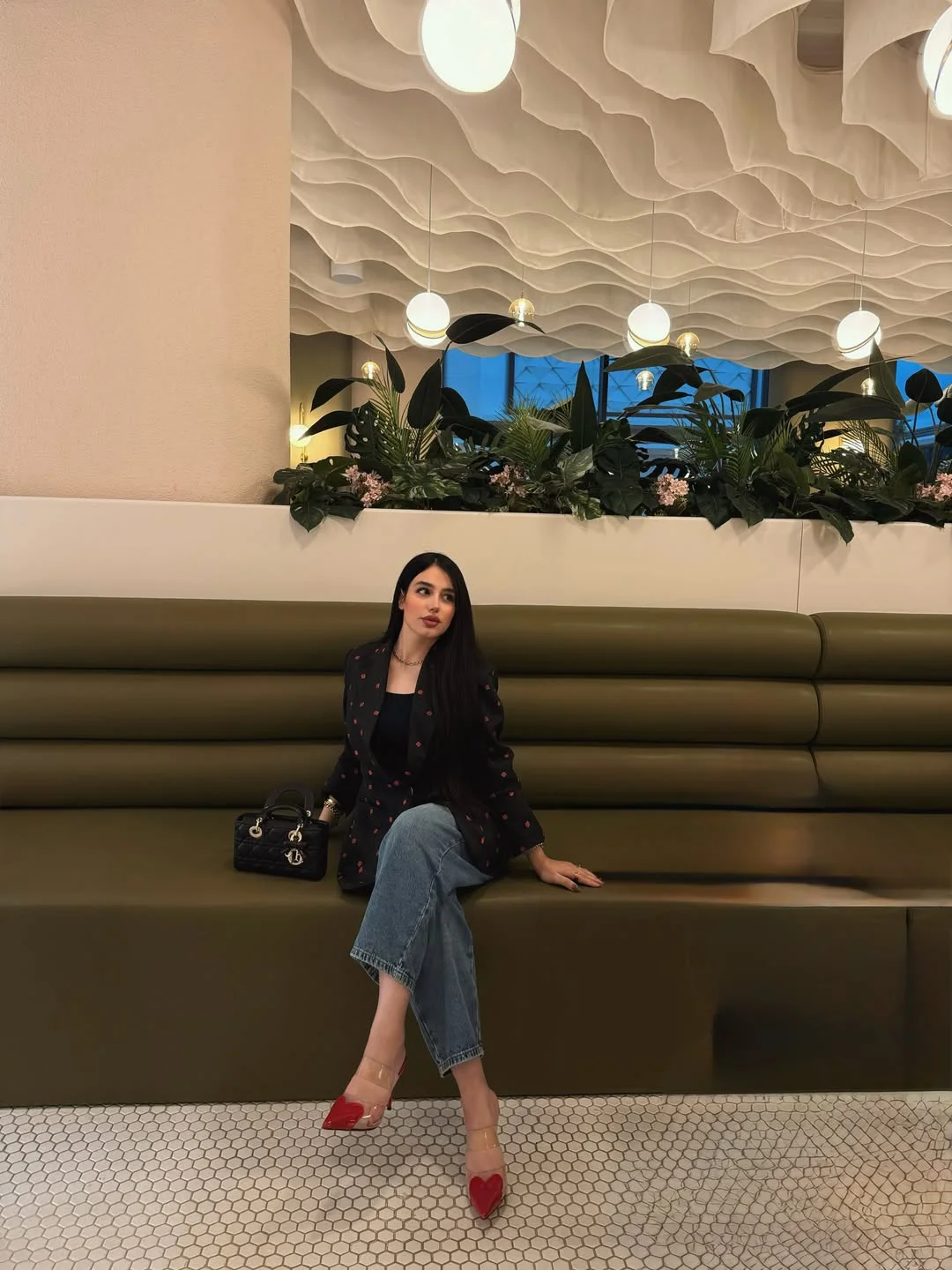 fall outfits ideas 2026 Elevated Denim and Red Heels That Instantly Refresh Fall Basics