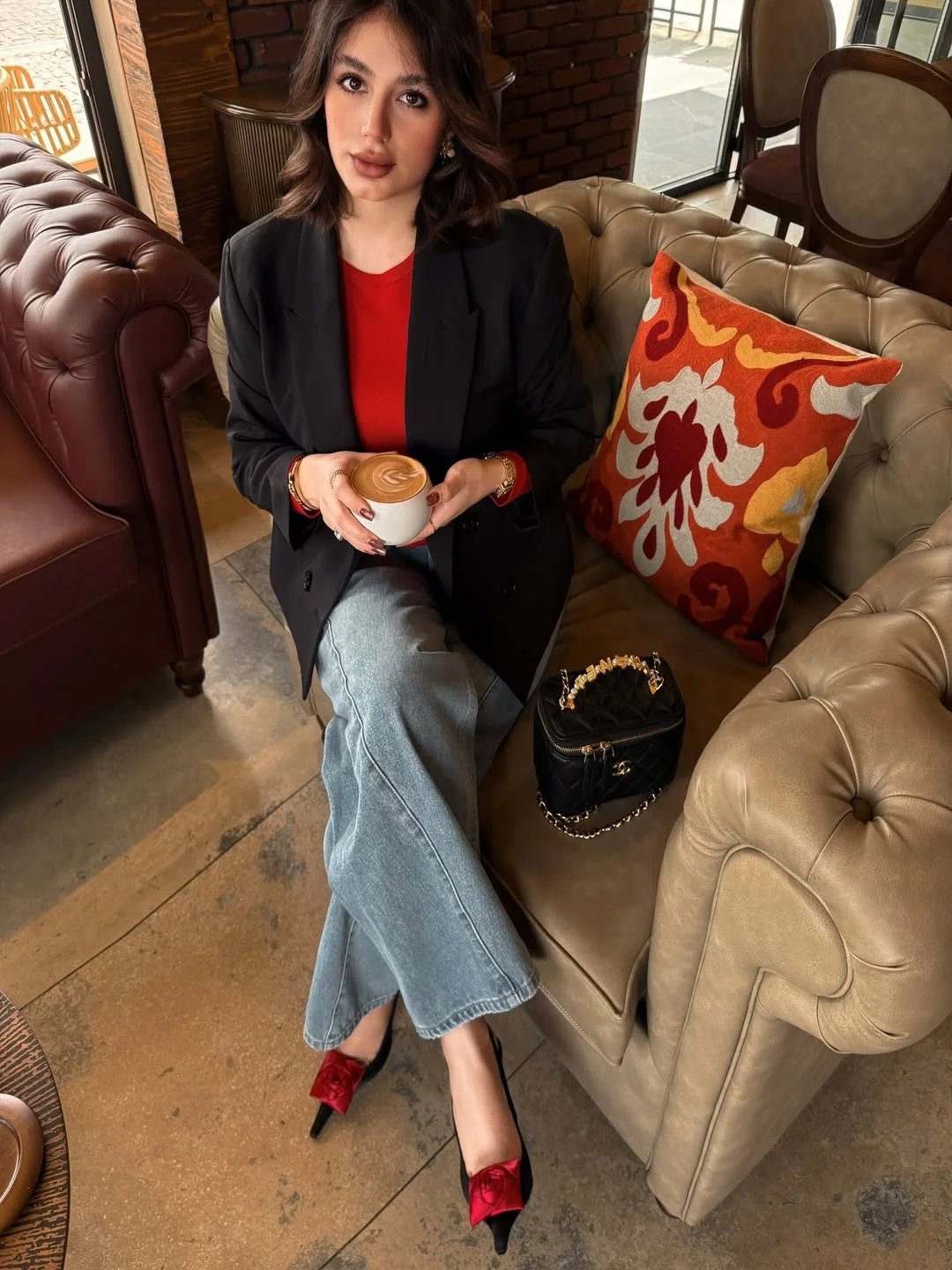 fall outfits ideas 2026 Red Accents That Transform Everyday Denim