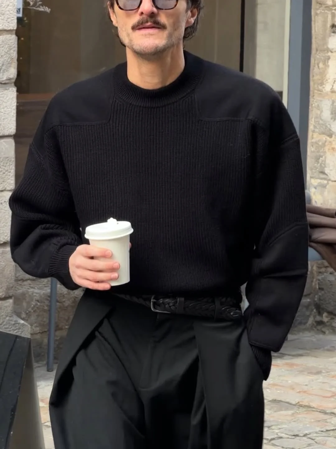 Fall outfits ideas for men 2026 Monochrome Knitwear Makes Autumn Feel Sophisticated