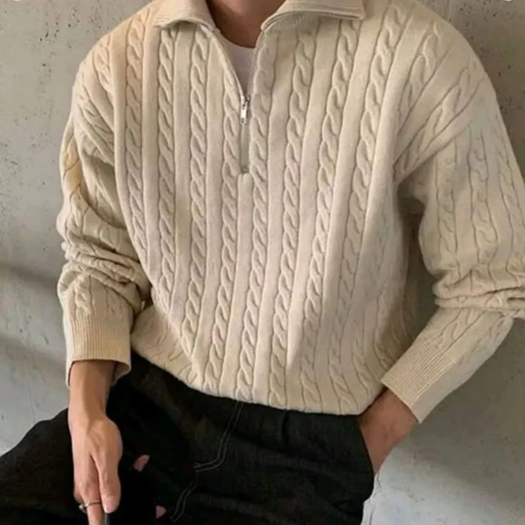 Fall outfits ideas for men 2026 Cable Knit Sweaters Always Return Every Autumn